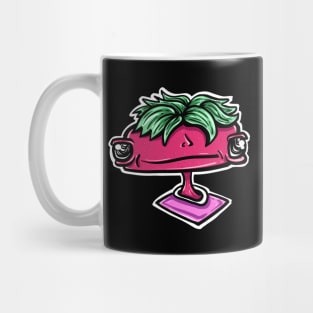 Summer Strawberry Cartoon Character Mug